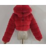 2022 Winter New Arrival Clothes Warm Luxury Faux Fur Fluffy Furry Jackets for Women Fur Coat Women's Coats Plus Size Clothing