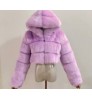 2022 Winter New Arrival Clothes Warm Luxury Faux Fur Fluffy Furry Jackets for Women Fur Coat Women's Coats Plus Size Clothing