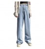 Wide-leg Jeans Women's High Waist 2020 Spring Loose Small Drape Straight Mopping Pants Women Jeans