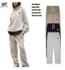 Qiuting custom ladies women's plus size trousers casual fitness jogging pants sweatpants and hoodie set for women