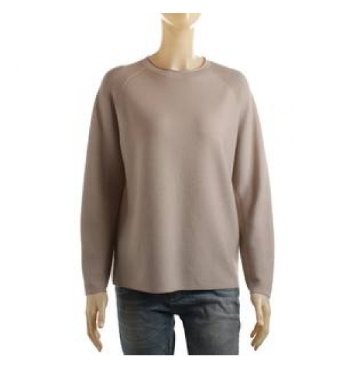 MADE IN ITALY FASHION WOOLYARN WOMEN CREWNECK KNITTED SWEATER AVAILABLE IN DIFFERENT COLORS FINEST RANK