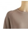 MADE IN ITALY FASHION WOOLYARN WOMEN CREWNECK KNITTED SWEATER AVAILABLE IN DIFFERENT COLORS FINEST RANK