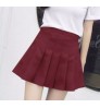 Women Skirt Skirts Women Fashion Summer High Waist Pleated Wind Cosplay Skirt Kawaii Female Mini Skirts Short Pure ColorSlim Pleated Skirt