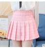 Women Skirt Skirts Women Fashion Summer High Waist Pleated Wind Cosplay Skirt Kawaii Female Mini Skirts Short Pure ColorSlim Pleated Skirt