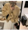 Women Sweater Wholesale Women Collection Ladies Heart Cardigan Korean Sweater With Button