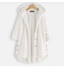 Wholesale Women's Coats 2021 Winter Hooded Double-Faced Fleece Plush Keeps Warm Sweater Fashion Mid-Length Coat S-5XL
