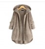 Wholesale Women's Coats 2021 Winter Hooded Double-Faced Fleece Plush Keeps Warm Sweater Fashion Mid-Length Coat S-5XL
