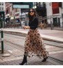 elegant casual mesh sexy summer maxi sweet latest design silky winter flowers long women high waist a line elastic skirts
