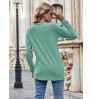 Women's Sweaters New Products O-Neck Top Long Sleeve Sweatshirt Solid Color Casual Women's Pullover Knit Sweaters With Pockets
