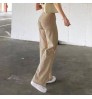 2022 New European And American Street Jeans Women's ins Trend All-match High Waist Loose And Thin Casual Pants