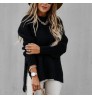 Good Quality Fashionable Style Woman Merino Sweater, Factory Women Clothing Plus Size Sweater