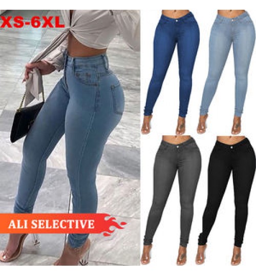 TR2023 Amazon Hot Sales New Arrivals Plus Size Pants & Jeans Skinny Jean Women's Jeans