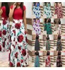 YY8888 Dropshipping summer women's clothing plus size women's dresses maxi dresses ethnic clothing floral print casual dresses