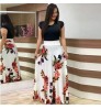 YY8888 Dropshipping summer women's clothing plus size women's dresses maxi dresses ethnic clothing floral print casual dresses