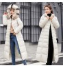 Long Winter Coat For Colder Women Jacket Cotton Padded Warm Thicken Ladies Coats Parka Womens Jackets