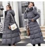 Long Winter Coat For Colder Women Jacket Cotton Padded Warm Thicken Ladies Coats Parka Womens Jackets
