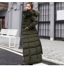 Long Winter Coat For Colder Women Jacket Cotton Padded Warm Thicken Ladies Coats Parka Womens Jackets