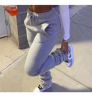 A20372P custom winter jogger pants women fashionable sport pants fall sweat stacked leggings for women