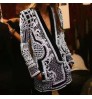 4XL Wholesale 2021 New Fashion Women Suit Deep V neck plus size long blazer jacket with beaded print women's coat