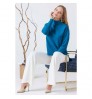 2020 New Style 100% Acrylic Pullover Turtleneck Long Sleeve Women's Sweater