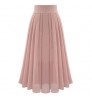 2022 new style fashion formal chiffon skirt women's pleated skirt