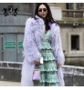 Wholesale Winter Tibet Lamb Fur Jacket Real Mongolian Fur Coat Women