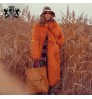 Wholesale Winter Tibet Lamb Fur Jacket Real Mongolian Fur Coat Women
