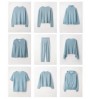 Custom 100% Cashmere Women's Turtleneck Top Sweater Pullover Winter Knit Custom High Neck Polyester Cotton Wool Cashmere Sweater