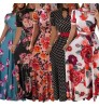 Ecoparty Summer High Waist Women Casual Dress Long Floral Casual Dress Ladies O Neck Holiday Party Maxi Dress Plus Size Sundress