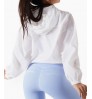 Quick-drying loose sports jacket sunscreen clothing women's running casual windbreaker women's zipper long-sleeved fitness top