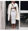 2021 Full Sleeve Ladies Night Sexy Dresses Clothes Women Two Piece Party Dresses