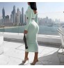 2021 Full Sleeve Ladies Night Sexy Dresses Clothes Women Two Piece Party Dresses