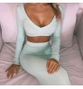 2021 Full Sleeve Ladies Night Sexy Dresses Clothes Women Two Piece Party Dresses