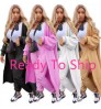 Women's Long Sleeve Casual Open Front Knit Winter Cardigan Plus Size Sweater