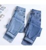 Amazon Hot Sales New Arrivals Plus Size Pants & Spandex Jeans pants supplier Skinny Jean Women's Spandex Jeans pants Clothes