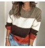 Women clothing wholesale custom fall winter amazon hot sale cheap knitted sweater plus size women's sweaters