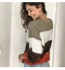 Women clothing wholesale custom fall winter amazon hot sale cheap knitted sweater plus size women's sweaters