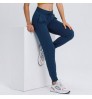 Wholesale Women's Joggers Pants with Pockets Tapered Running Drawstring Sweatpants Activewear High Elastic Track Pants