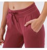 Wholesale Women's Joggers Pants with Pockets Tapered Running Drawstring Sweatpants Activewear High Elastic Track Pants