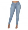 XS-6XL plus size Amazon hot jeans Women's European and American style women's skinny jeans pencil pants