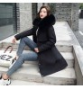 Wholesale hot sale parka winter 2021 women's parka coat with hooded fur collar thickened warm winter jacket snow coat jacket