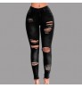 2022 Women's Jeans High Waist Hip Lift Stretch Ripped Skinny Pencil Jeans Women Denim Trousers