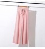 Women Summer Drawstring Wide Leg High Elastic Waist Pants Solid Color Cheap Price Hot Sale Fashion Women Ice Silk Casual Pants