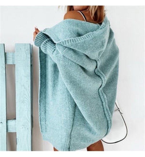SW028 Cardigan Women Fashion Loose Batwing Sleeve Sweaters Autumn long cardigan sweater Women's Jacket
