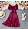 Large size women's dress summer new retro chiffon printed shirt waist loose Dress For Female Fashion Clothes