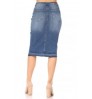 Summer Denim Skirt Wholesale Middle-Length Pencil Skirt Women Fashion Casual Denim Skirts For Women