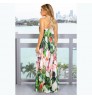 2022 Spring Summer Printed Women's Dress Ethnic Sleeveless Patchwork Long Women Maxi Casual Dresses Clothing