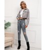 Corduroy Short Jacket Coat Essentials Women's Fashion Button Design Section Short Jacket Coat