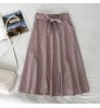 JF Cargo Skirt Faldas Fringe Skirts Side Tassel Fashion Streetwear Solid High Waist Tight Maxi OME Pencil Skirt Women Casual