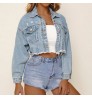 Hot Fashion Quick Dry Women Denim Jacket Skinny Women's Jacket Clothes